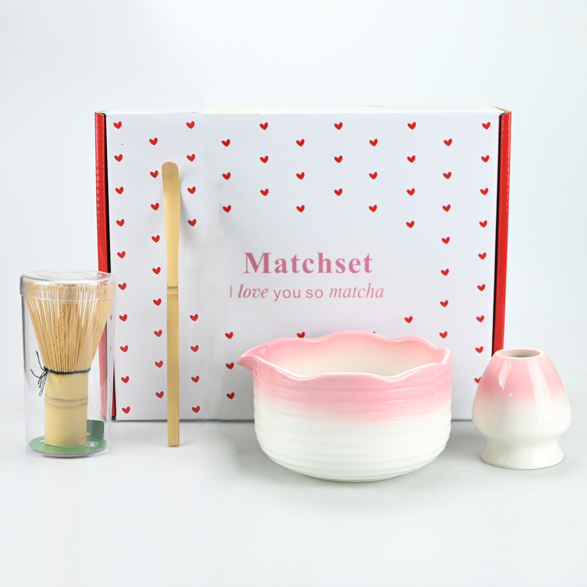 Matcha Whisk Set - 4pcs/set Song Dynasty Matcha Bowls, Matcha
