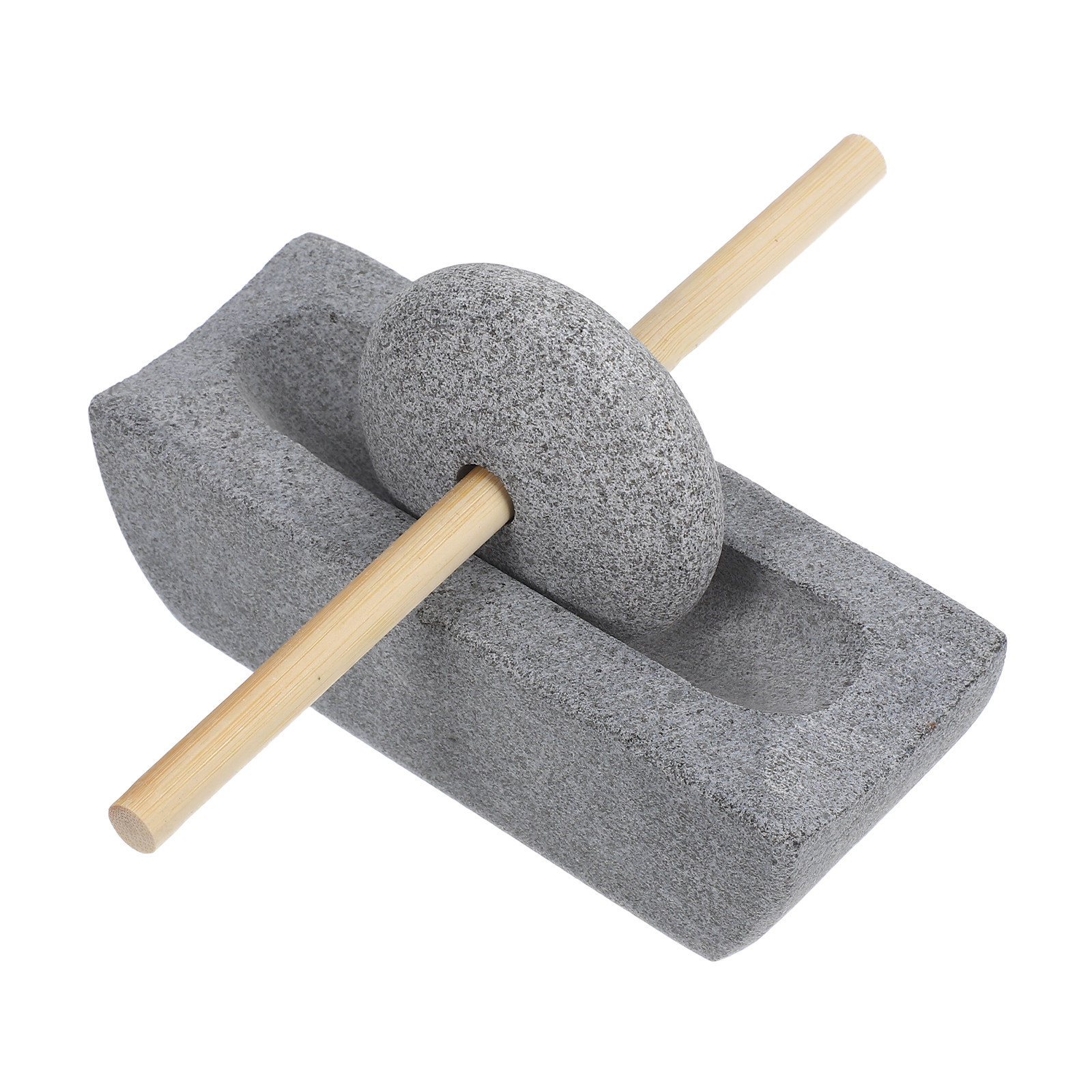Coffee Bean And Tea Leaf - 1Set Manual Stone Grinder Mill for