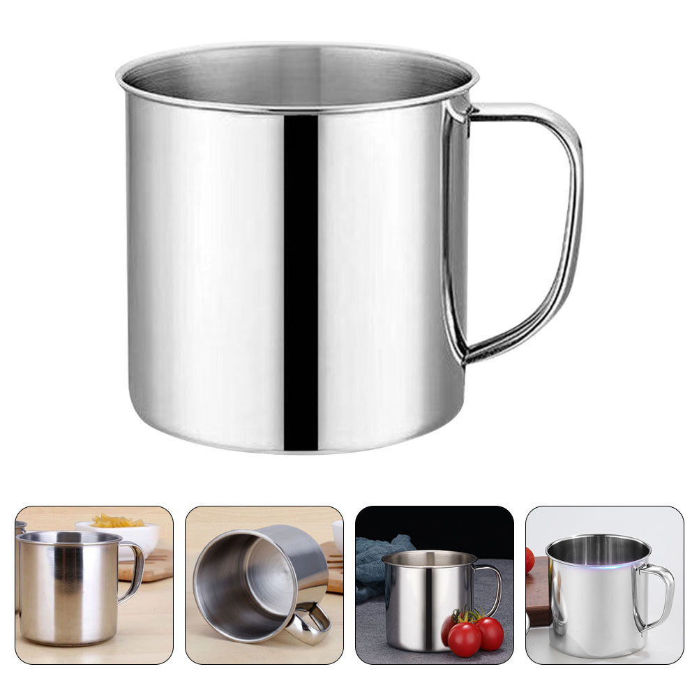 Coffee Tea & Company - 4Pcs Children Stainless Steel Cup with