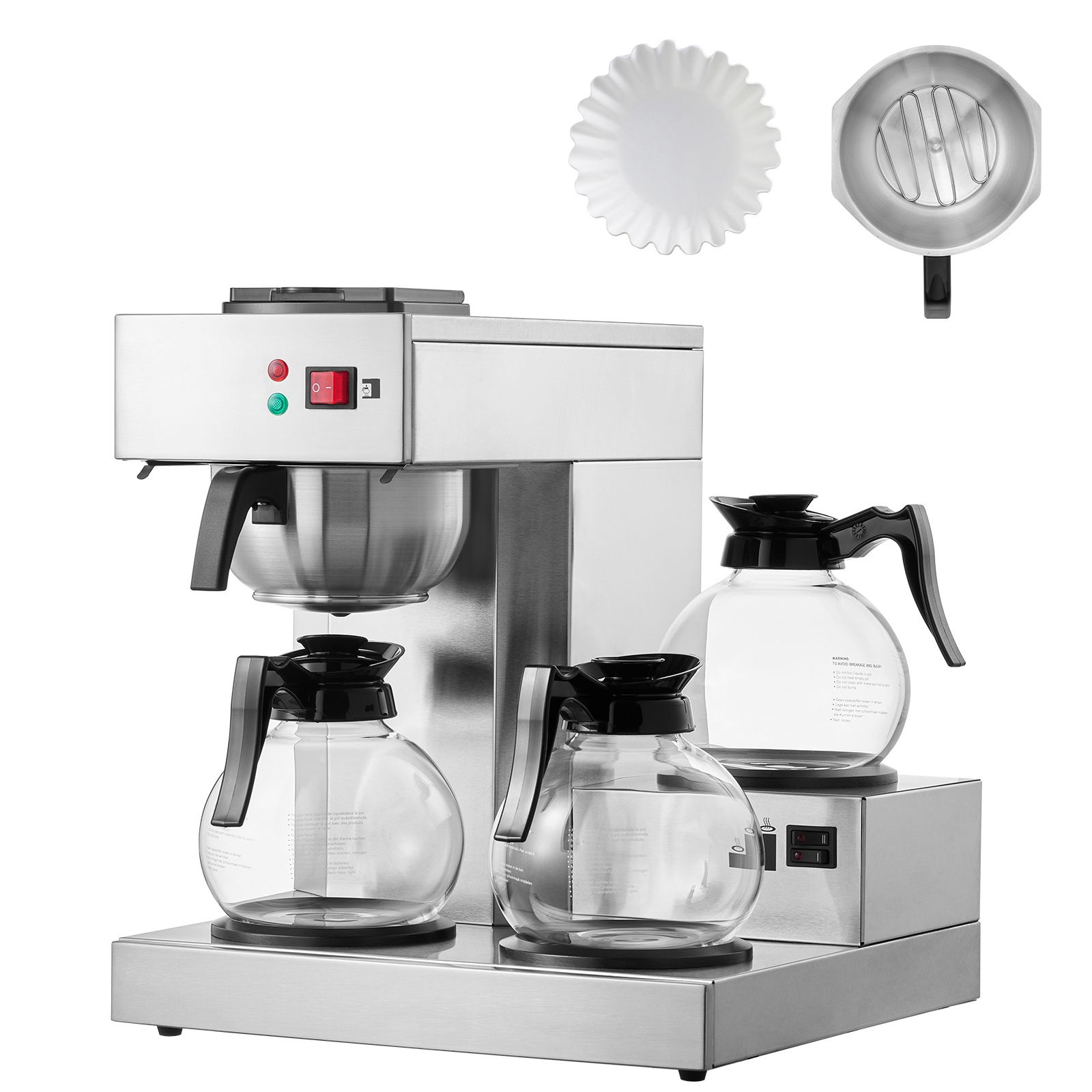 Coffee&Tea House Opinie - 12 Cups Commercial Drip Coffee Maker,