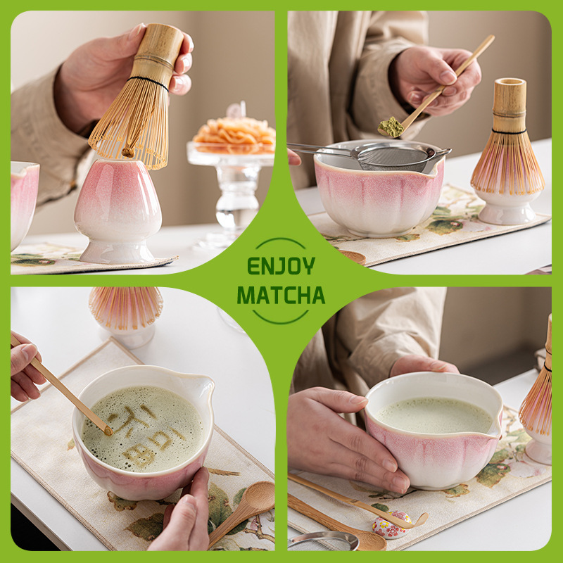 Matcha Set Matcha Whisk Set, C - đánh giá và giá Matcha Whisk Set