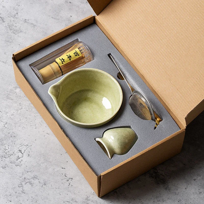 Japanese Matcha Blender Ceremo - đánh giá và giá Matcha Whisk Set