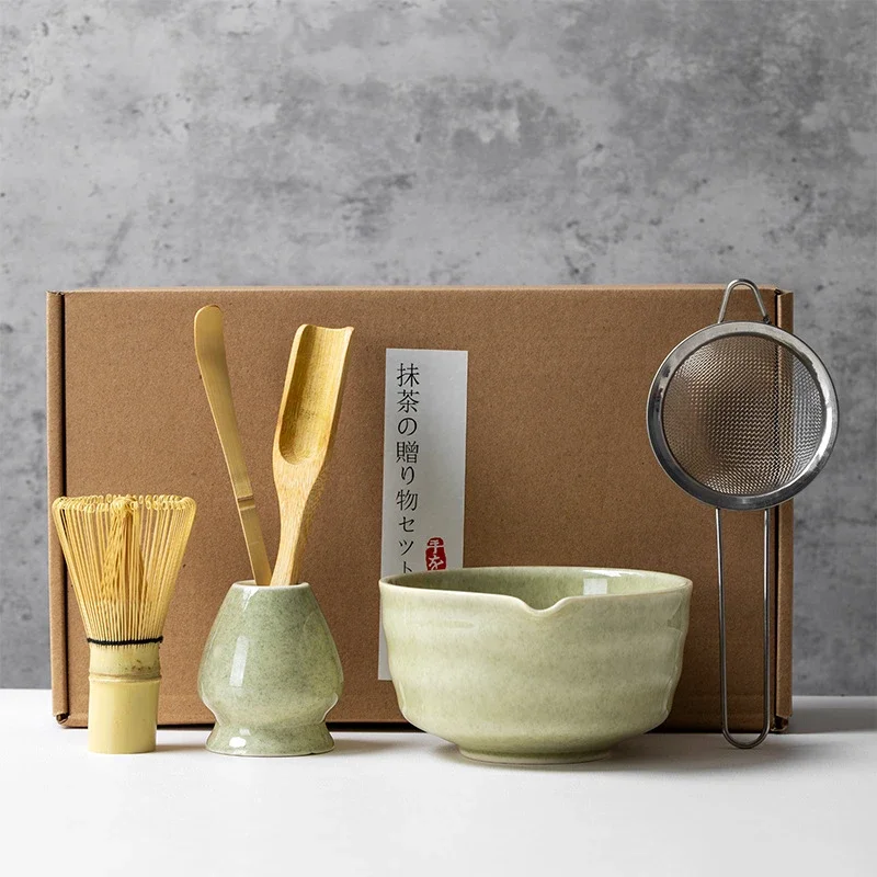 Japanese Matcha Blender Ceremo - đánh giá và giá Matcha Whisk Set