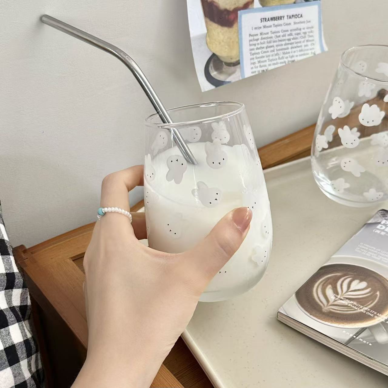 Cute Miffy Rabbit Printed Glas - đánh giá và giá Coffee Tea & Company