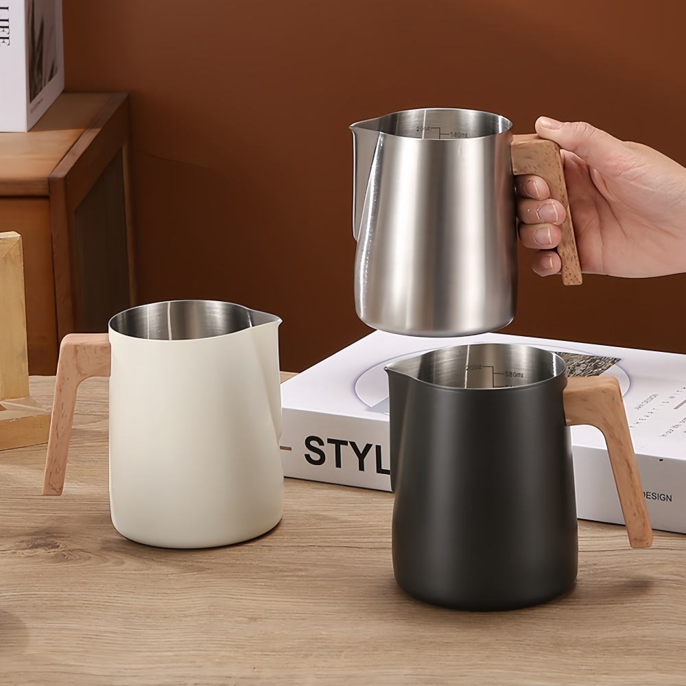 Coffee Milk Frothing Pitcher J - đánh giá và giá Barista Milk Jug