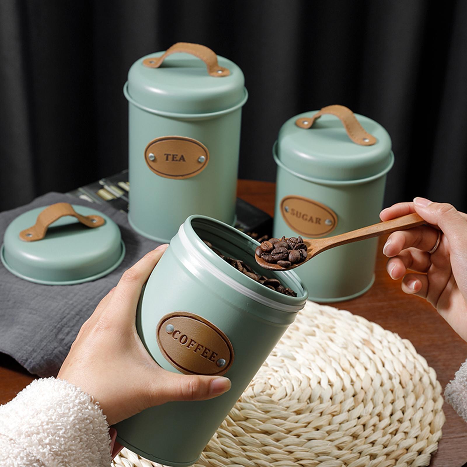 3-Piece Multipurpose Kitchen C - đánh giá và giá Coffee Tea And Sugar Set