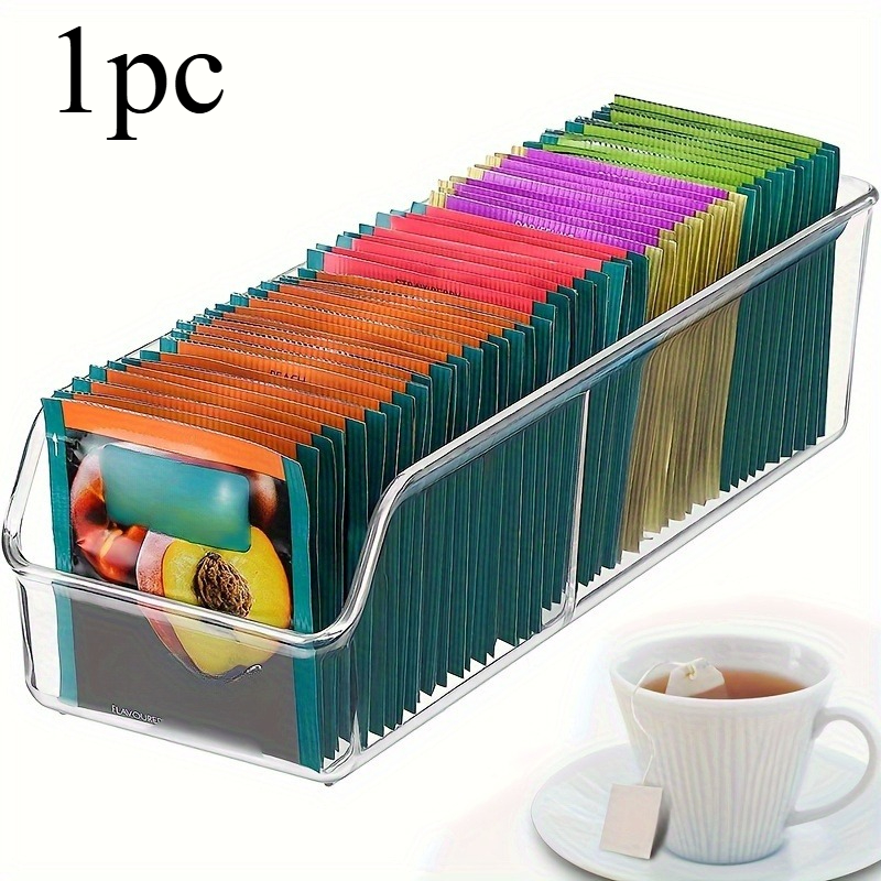 1pc Clear Tea Bag Organizer Bo - đánh giá và giá Coffee Tea And Sugar Set