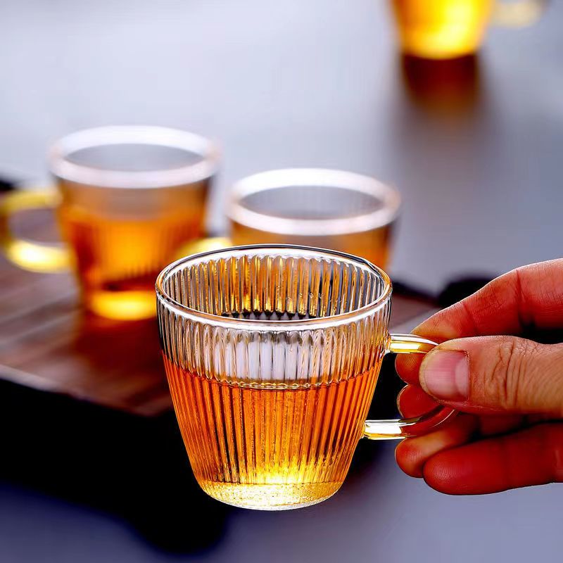 Bộ Ấm Chén Trà Thủy Tinh Nhỏ L - đánh giá và giá Coffee Tea And Sugar Set