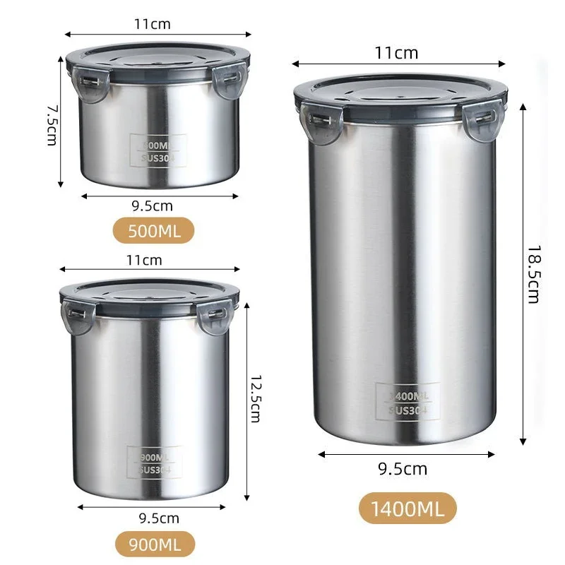 Stainless Steel Food Container - đánh giá và giá Coffee Bean And Tea Leaf