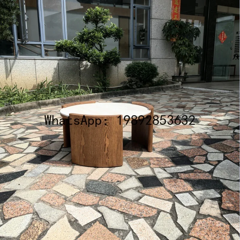 H5.20 solid wood coffee table  - đánh giá và giá Coffee & Tea Difabis