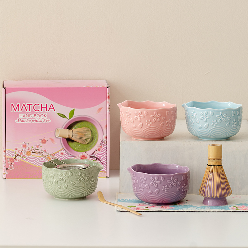 8pc Light Luxury Matcha Kit Ja - đánh giá và giá Matcha Whisk Set