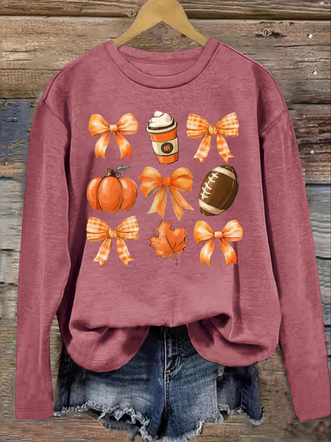 Women's Casual Long Sleeve Cre - đánh giá và giá Coffee & Tea Difabis