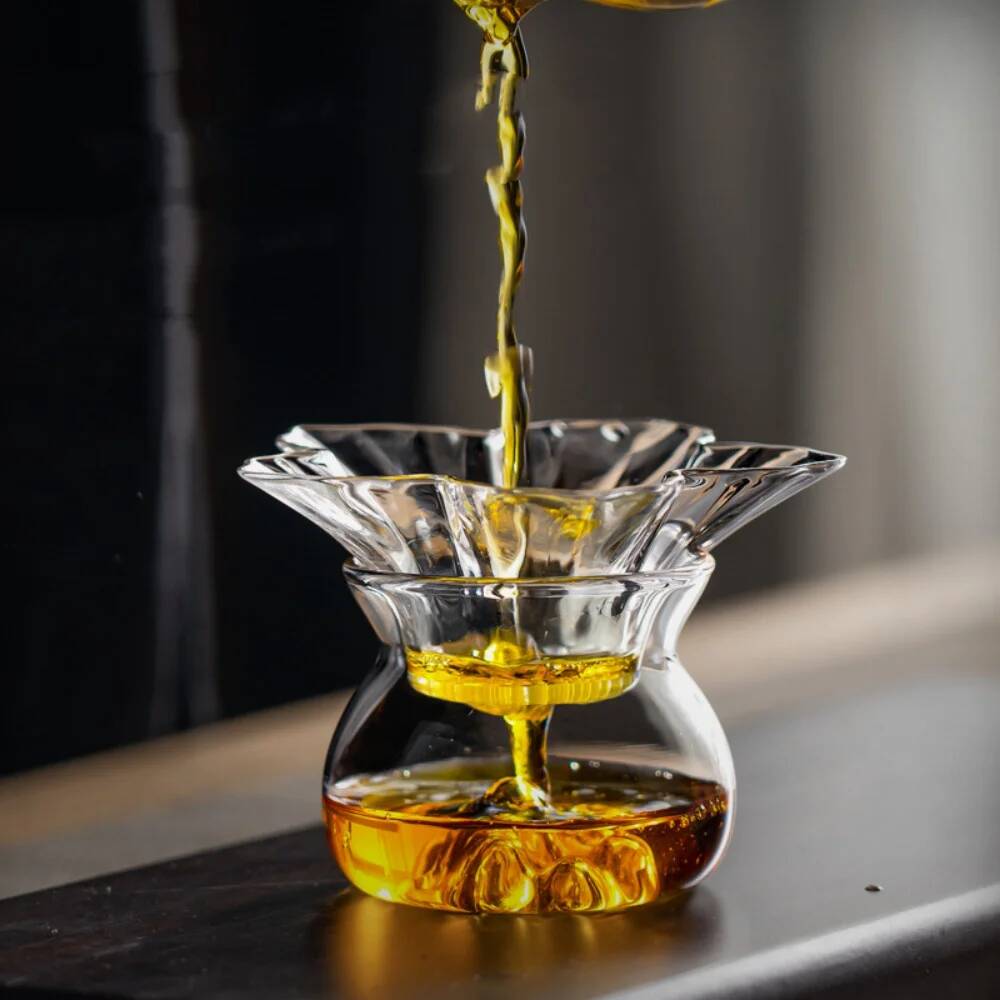 130ml Flower Glass Tea Straine - đánh giá và giá Coffee Tea And Leaf