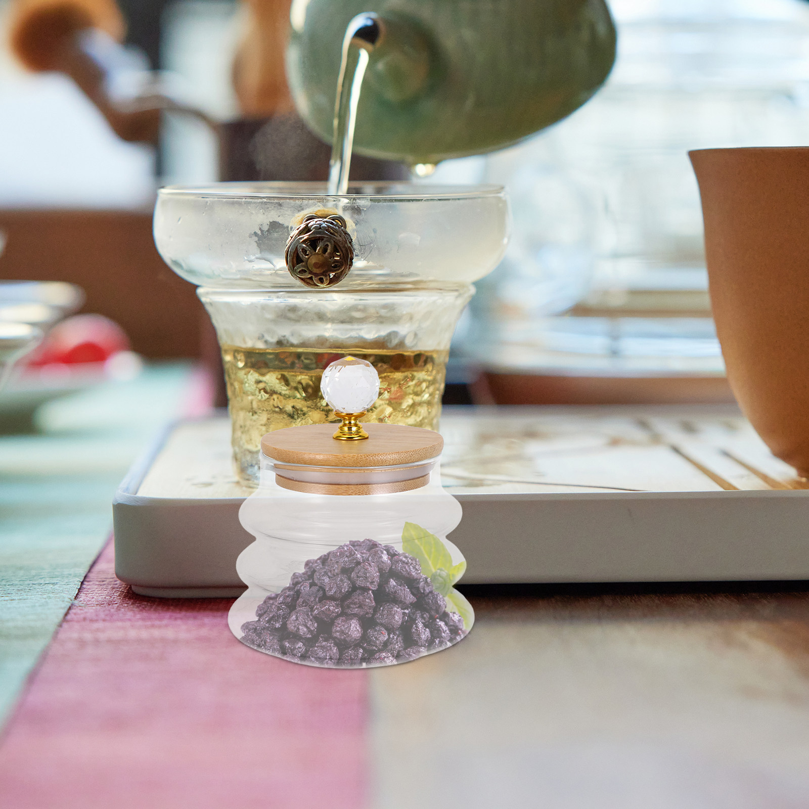 Clear Glass Storage Jar Airtig - đánh giá và giá Coffee Bean And Tea Leaf