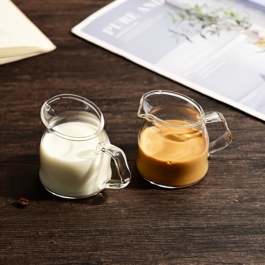 2pcs Mini Glass Espresso Cup C - đánh giá và giá Barista Milk Jug