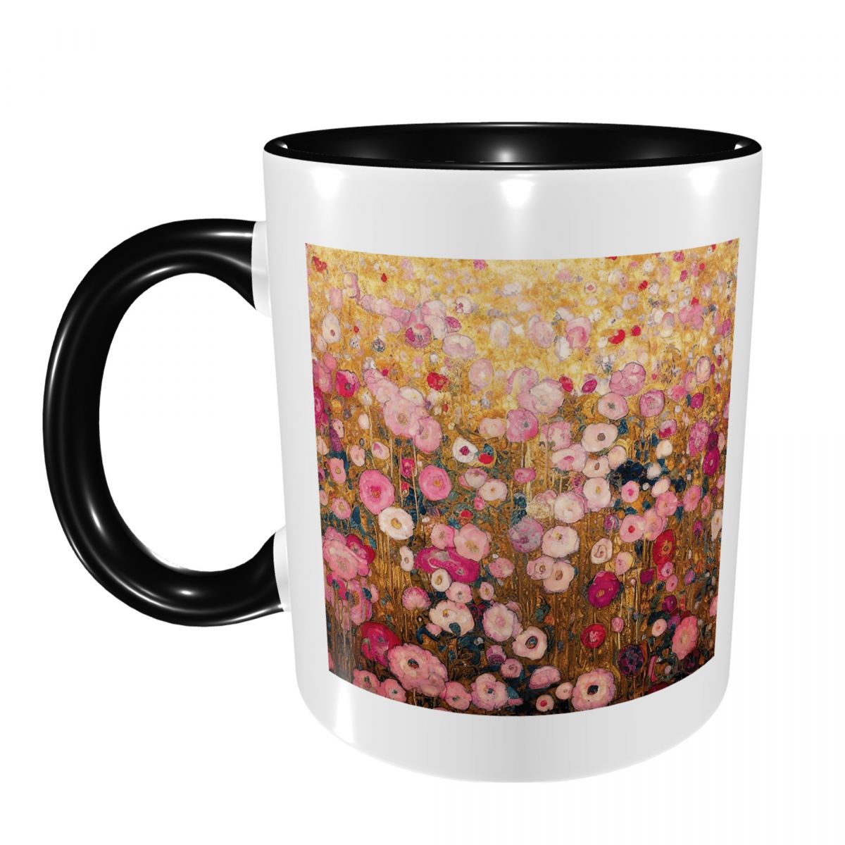 Gustav Klimt Pink Flower Garde - đánh giá và giá Coffee Tea Gardens