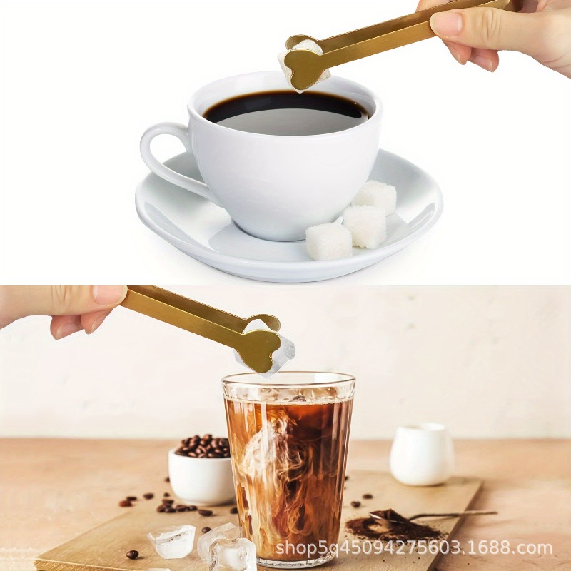 4/6PCS Stainless Steel Heart-S - đánh giá và giá Coffee Tea And Sugar Set