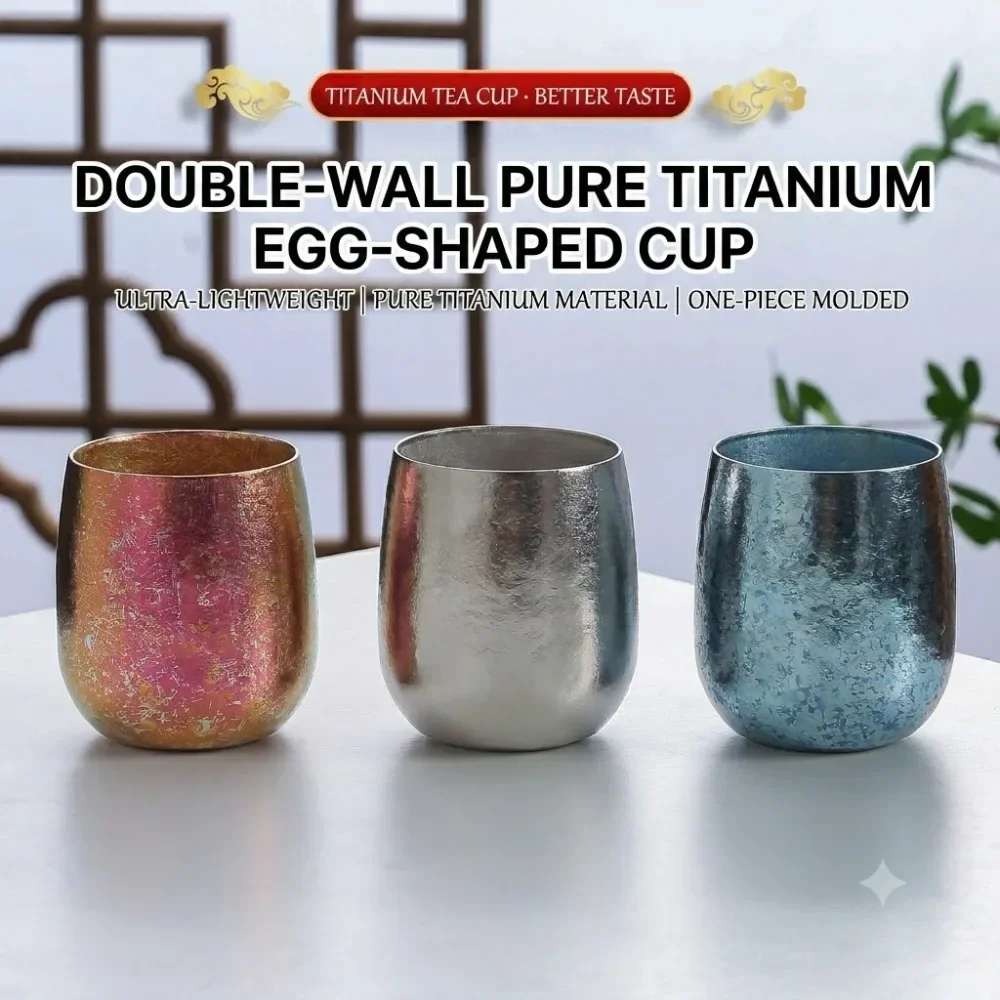 Pure Titanium Double-Wall Coff - đánh giá và giá Double Wall Mug