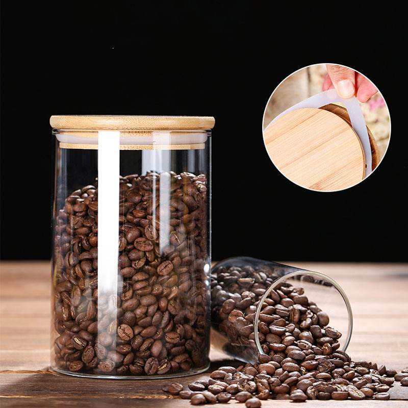 Glass Food Storage Jars with A - đánh giá và giá Coffee Bean And Tea Leaf
