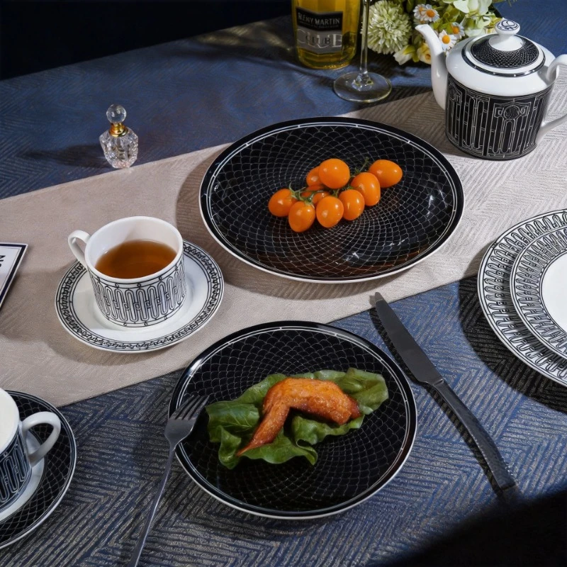 Simple European-Style Tea Set  - đánh giá và giá Coffee Tea And Sugar Set