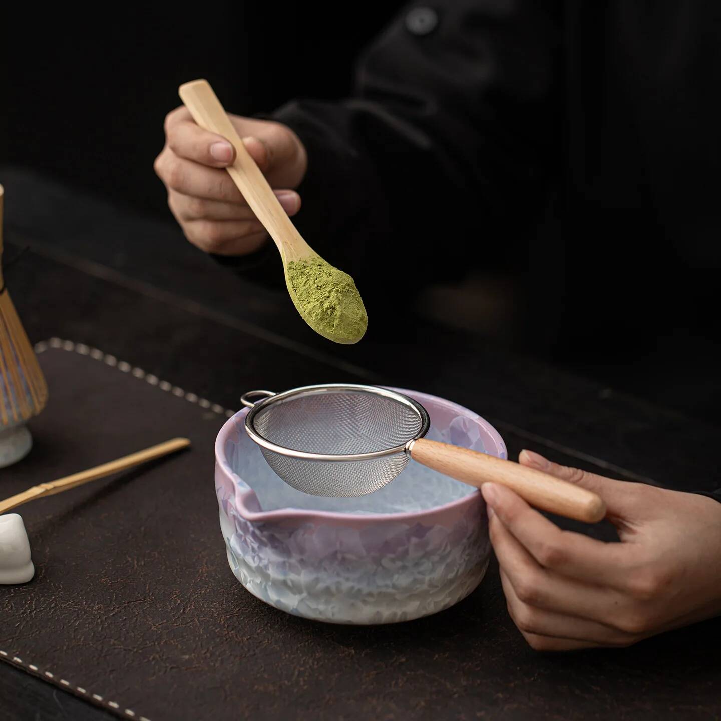 4/8PCS 2026 New Crystalline Ic - đánh giá và giá Matcha Whisk Set