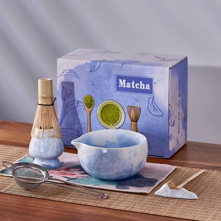 7PCS New Japanese Style Matcha - đánh giá và giá Matcha Whisk Set