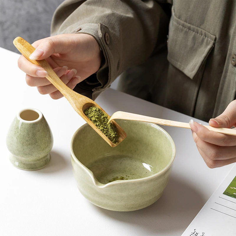 Japanese Matcha Blender Ceremo - đánh giá và giá Matcha Whisk Set