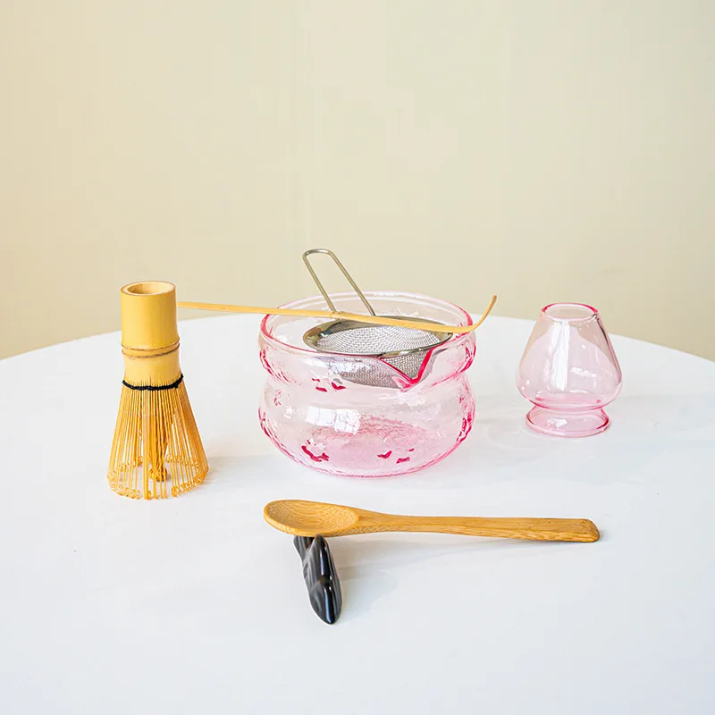 4-8pcs Glass Bow Tie Matcha Wh - đánh giá và giá Matcha Whisk Set