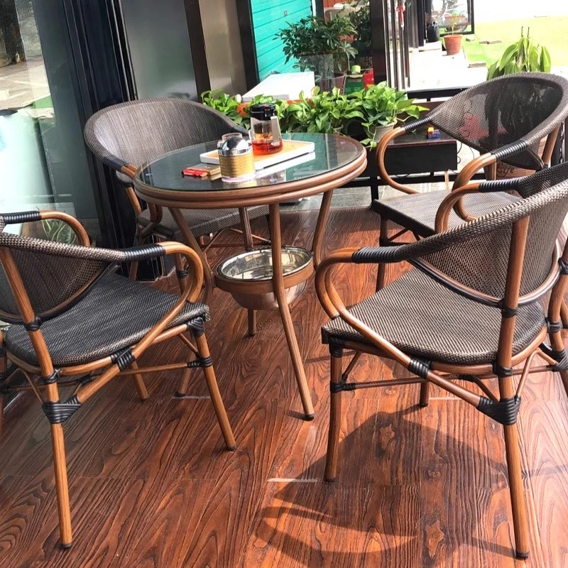 Outdoor garden rattan courtyar - đánh giá và giá Coffee Tea Gardens