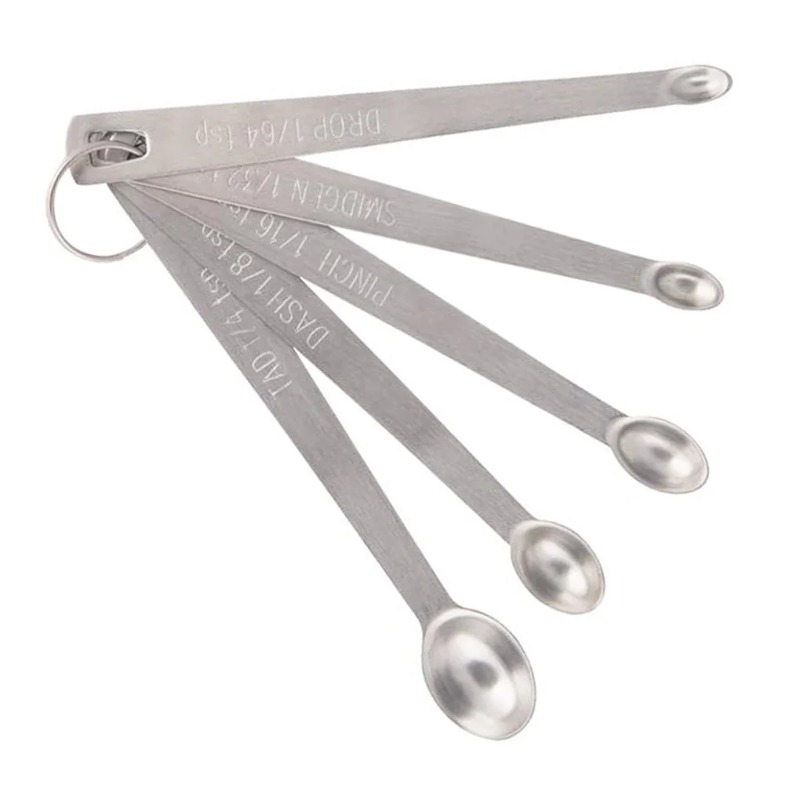 5pcs/Set Small Measuring Spoon - đánh giá và giá Coffee Tea And Sugar Set