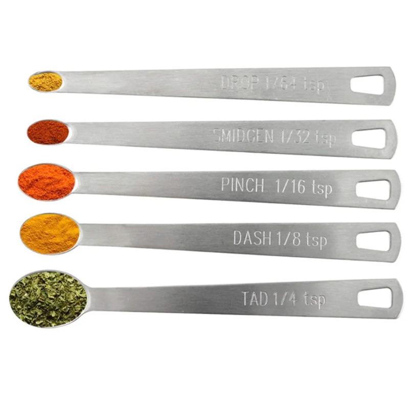 5pcs/Set Small Measuring Spoon - đánh giá và giá Coffee Tea And Sugar Set