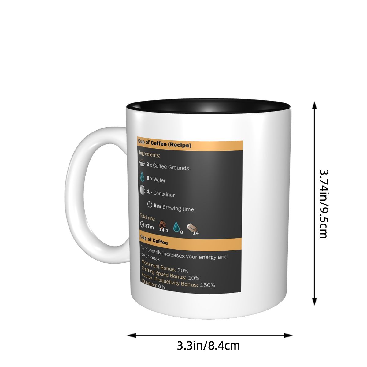 Cup Of Coffee (Recipe) Mug Fun - đánh giá và giá Coffee Tea Recipe