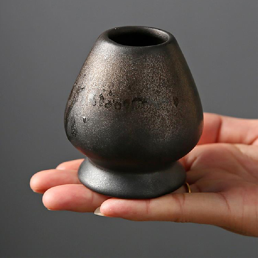 Japanese Coarse pottery Matcha - đánh giá và giá Matcha Whisk Set
