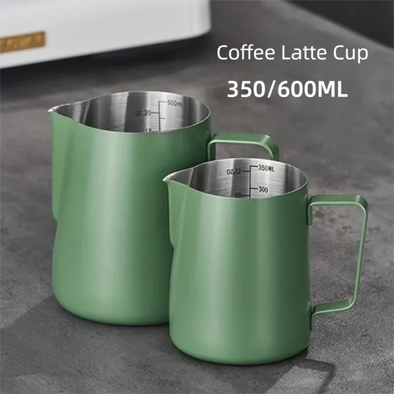 350/600ML Coffee Milk Frothing - đánh giá và giá Barista Milk Jug