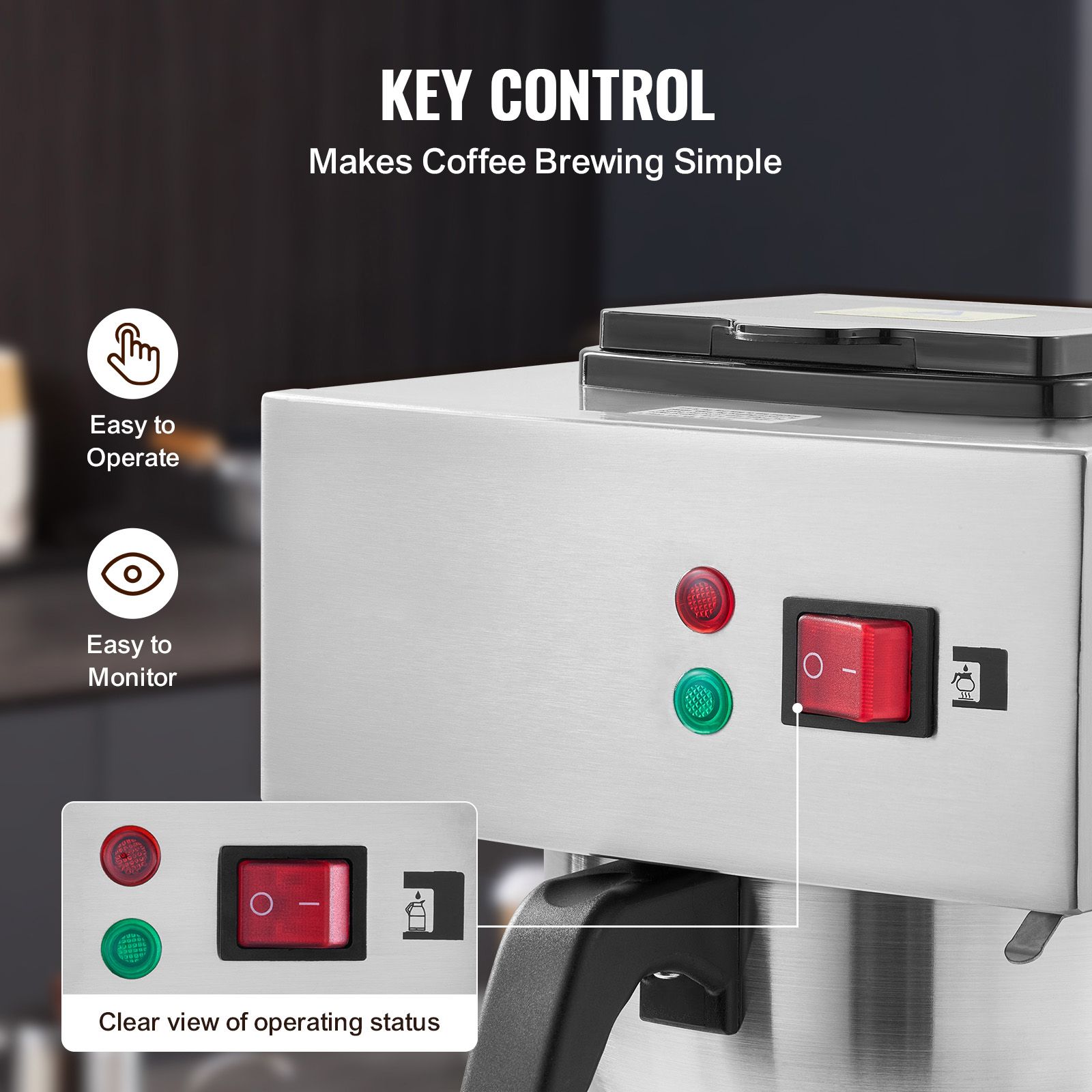 12 Cups Commercial Drip Coffee - đánh giá và giá Coffee&Tea House Opinie