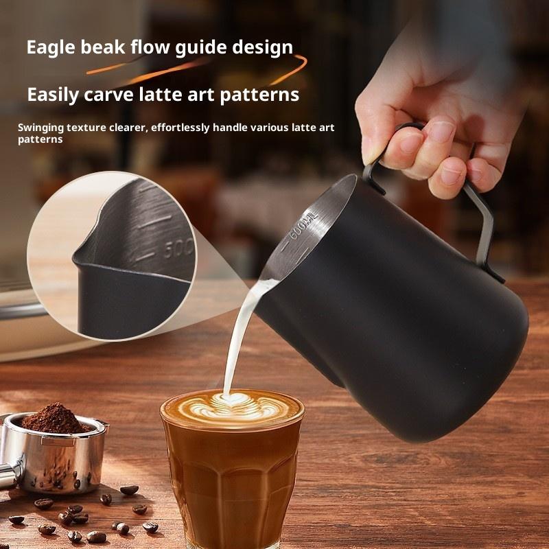 350/600ML Coffee Milk Frothing - đánh giá và giá Barista Milk Jug