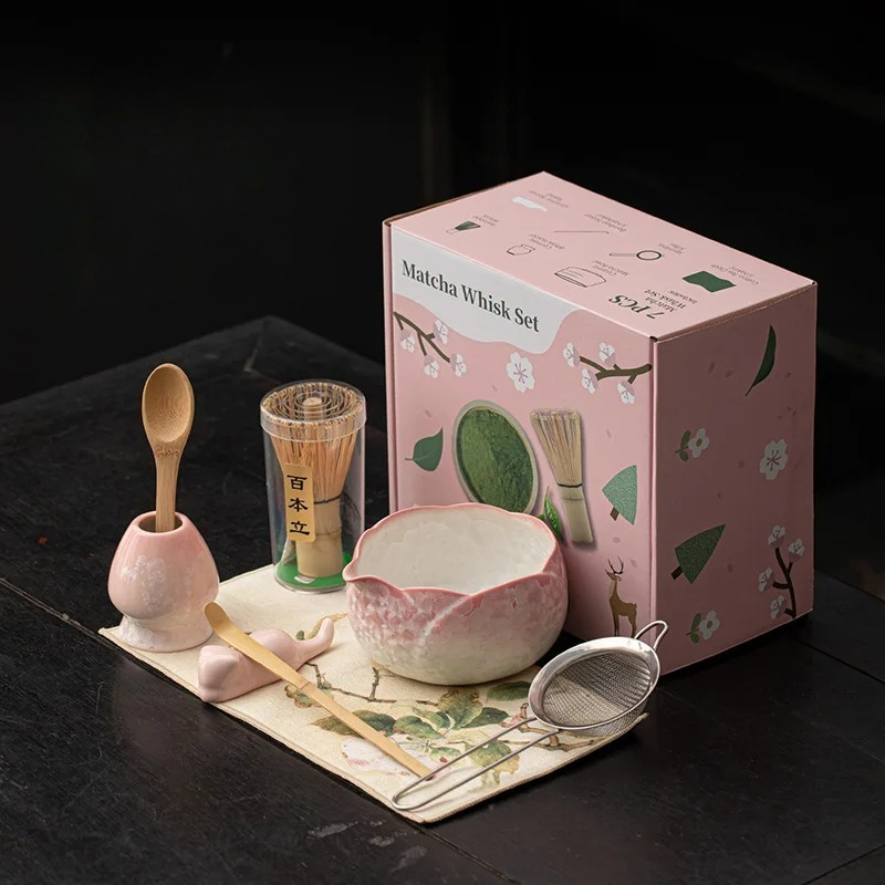 Matcha Set Matcha Whisk Set, C - đánh giá và giá Matcha Whisk Set