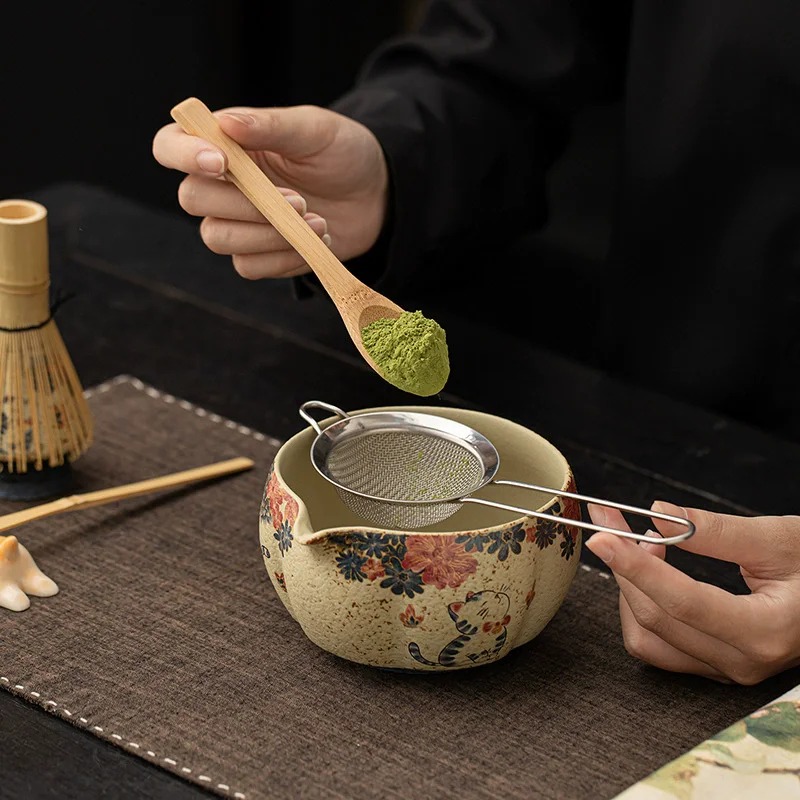 8PCS Japanese Flint red Matcha - đánh giá và giá Matcha Whisk Set