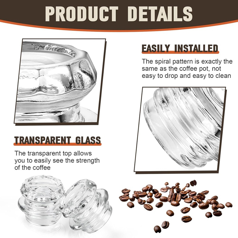 Coffee Percolator Glass Top Re - đánh giá và giá Coffee & Tea Difabis