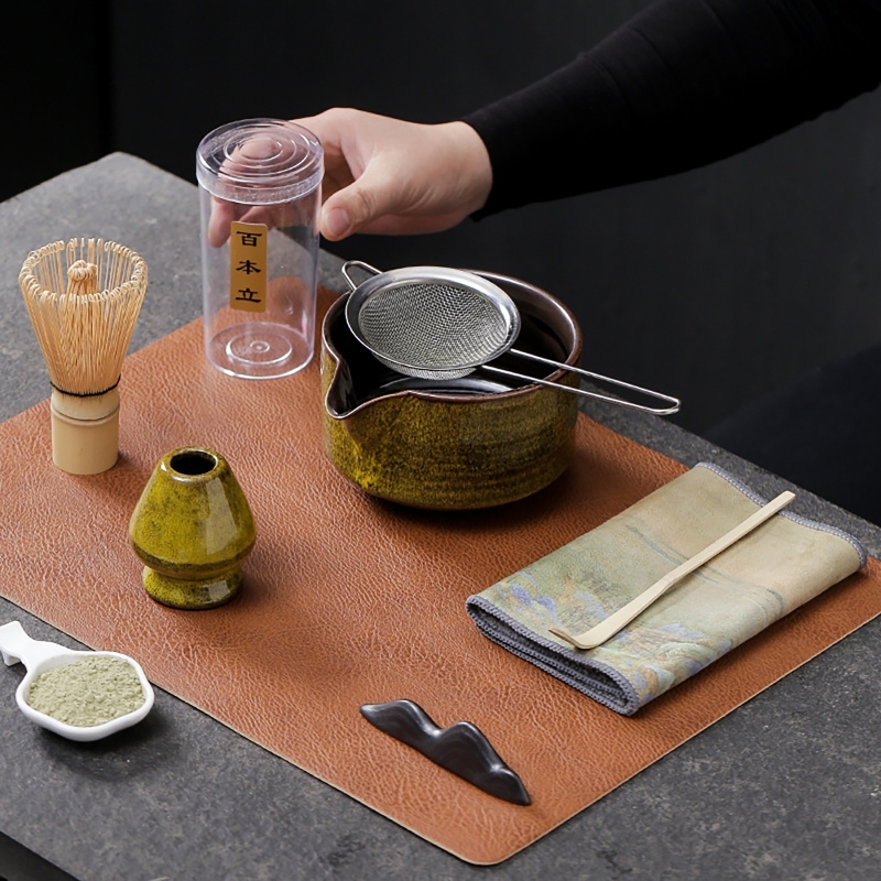 7pcs 4pcs Japanese Matcha Set  - đánh giá và giá Matcha Whisk Set